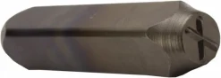 Letter X Machine Made Individual Steel Stamp
