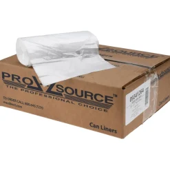 Light Duty Trash Bags: 30.000 gal, 0.39 mil, Pack of 500