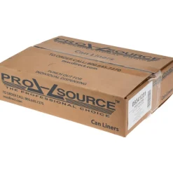 Light Duty Trash Bags: 10.000 gal, 0.31 mil, Pack of 1000