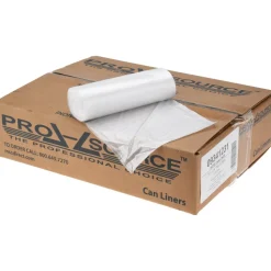 Light Duty Trash Bags: 10.000 gal, 0.31 mil, Pack of 1000