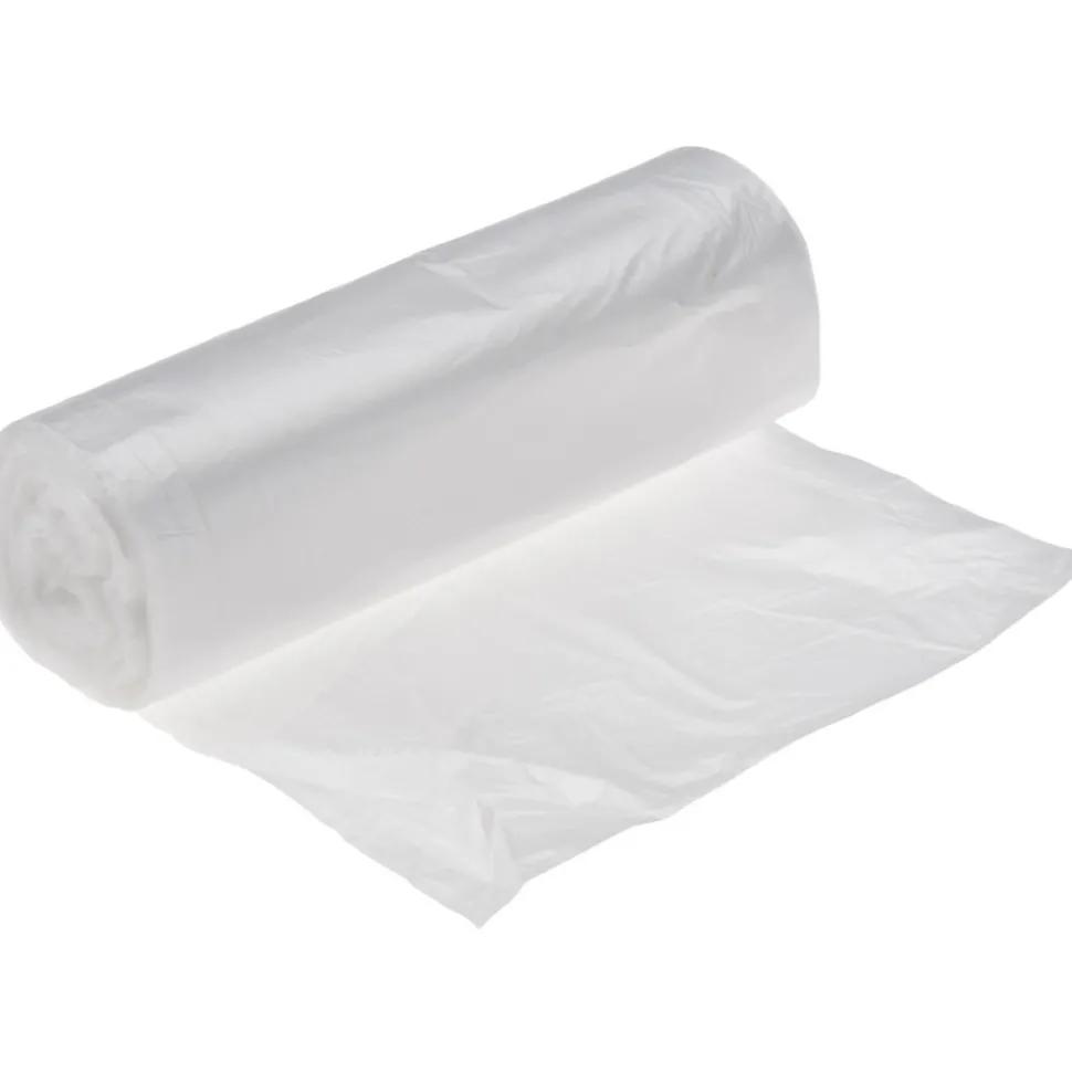 Light Duty Trash Bags: 10.000 gal, 0.31 mil, Pack of 1000