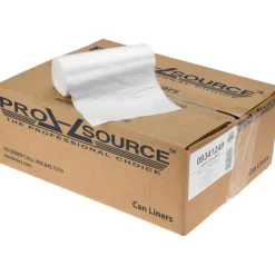 Light Duty Trash Bags: 16.000 gal, 0.31 mil, Pack of 1000