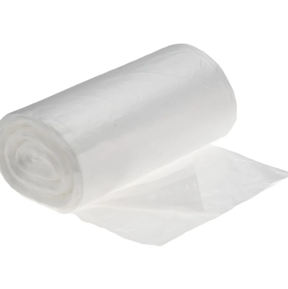 Light Duty Trash Bags: 33.000 gal, 0.43 mil, Pack of 100