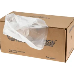 Light Duty Trash Bags: 33.000 gal, 0.43 mil, Pack of 100