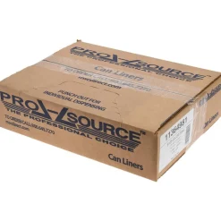 Light Duty Trash Bags: 4.000 gal, 0.4 mil, Pack of 500