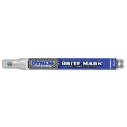 Liquid Paint Marker: Blue, Oil Base, Line & Medium Tip