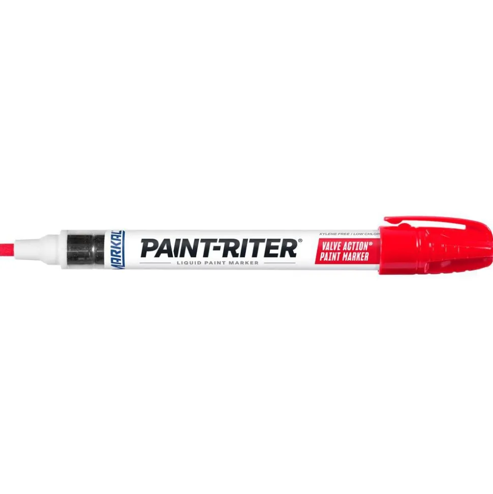 Liquid Paint Marker: Red, Alcohol Base, Bullet Tip