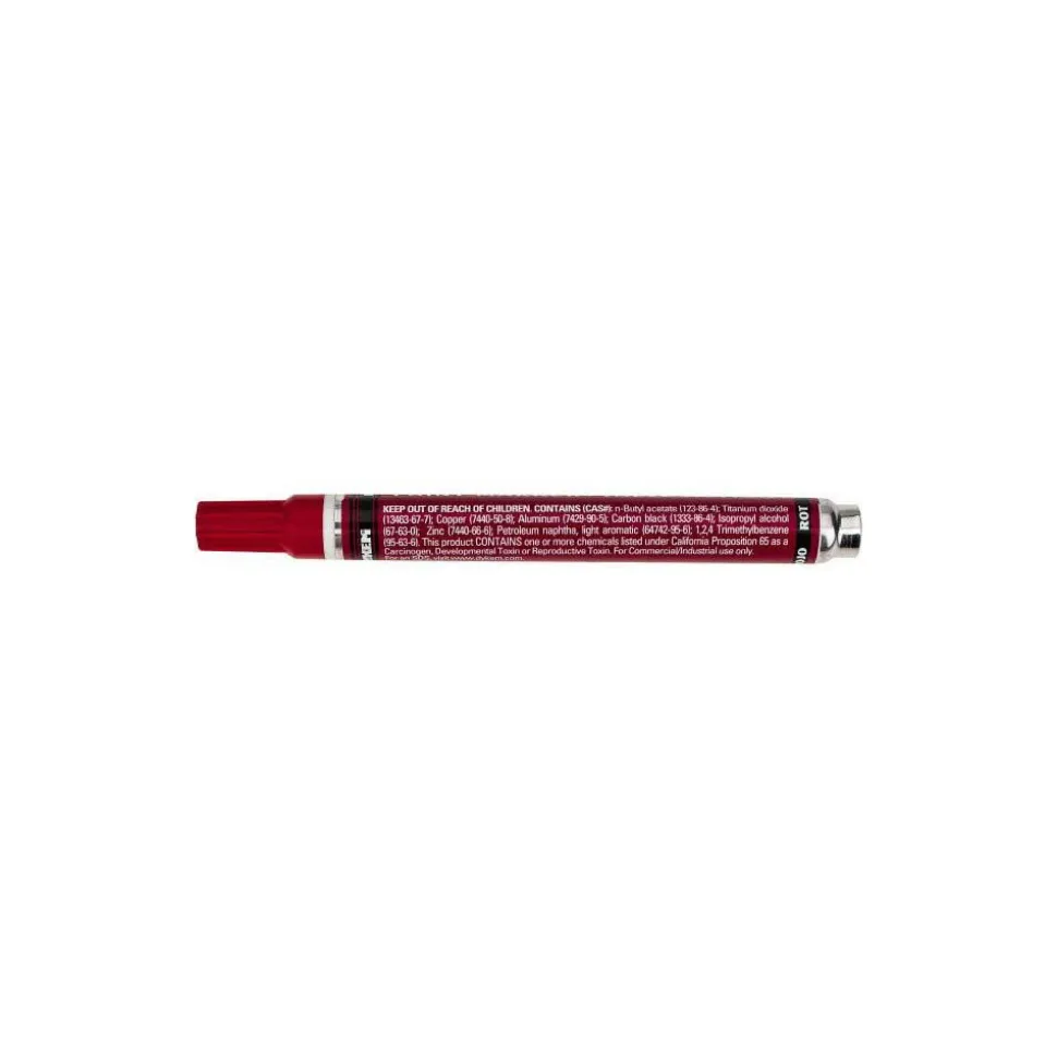 Liquid Paint Marker: Red, Oil Base, Line & Medium Tip