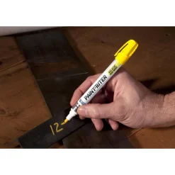 Liquid Paint Marker: White, Alcohol Base, Bullet Tip