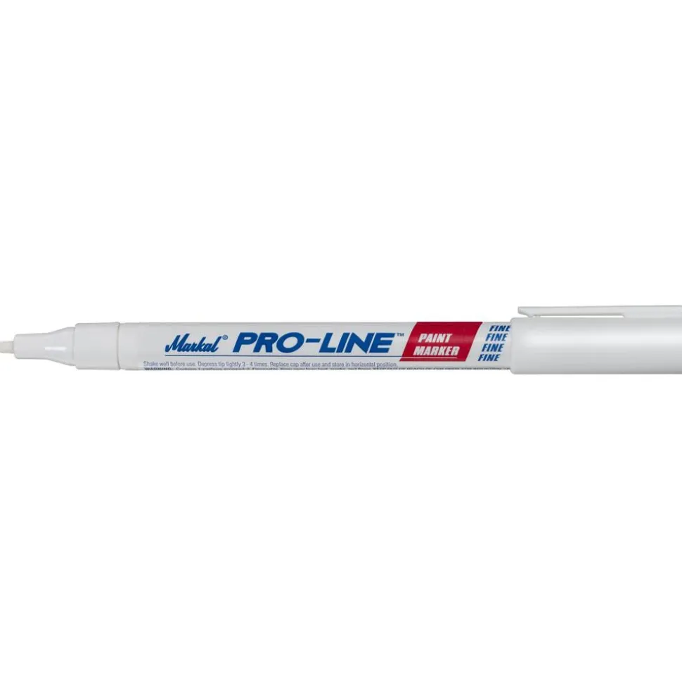 Liquid Paint Marker: White, Alcohol Base, Fine Tip