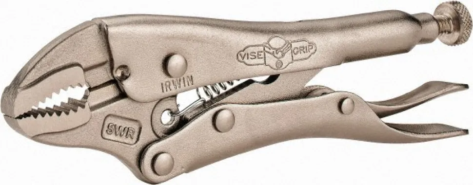 Locking Plier: Less than 6 in, 1-1/4" Jaw