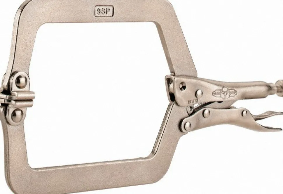 Locking Plier: 9 to 11.9 in, 4-1/2" Jaw
