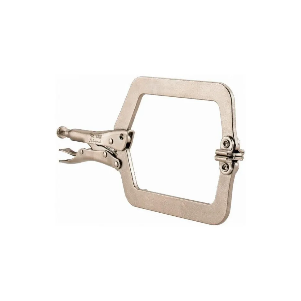 Locking Plier: 9 to 11.9 in, 4-1/2" Jaw