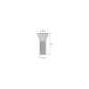 Lock Screw for Indexables: T15P Torx® Plus, M3.5 x 0.6 Thread