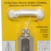 3-3/8" Long, 3/4" Dia Steel Plumb Bob