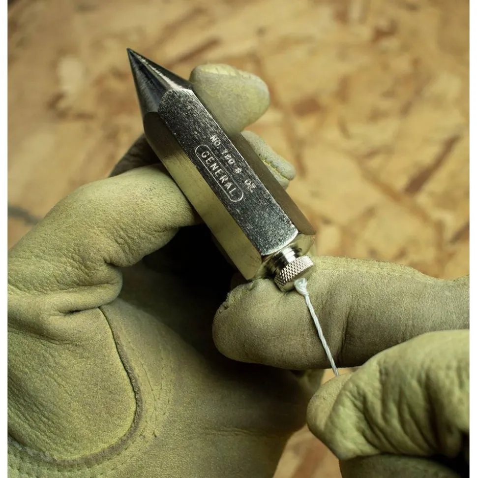 4" Long, 7/8" Dia Steel Plumb Bob