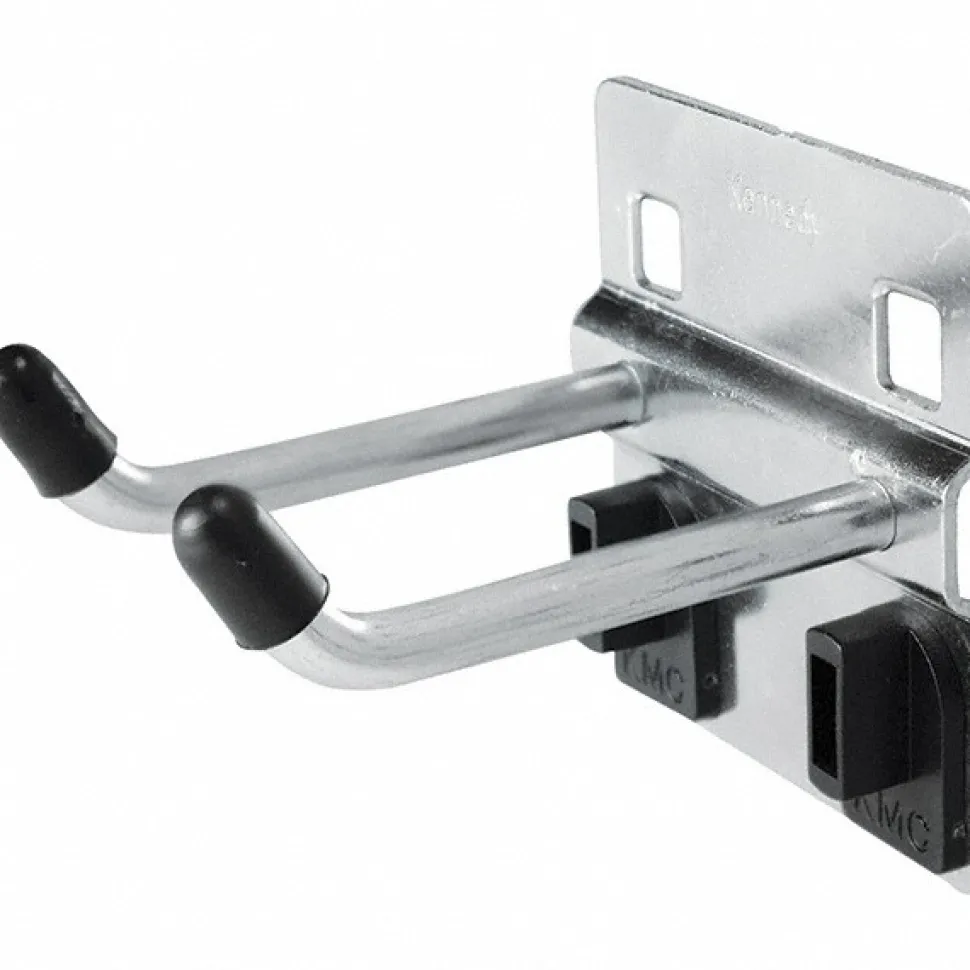 2" Long Double Vertical End Pegboard Hook