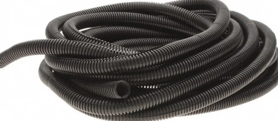 25' Long, Flexible Wire Loom Conduit