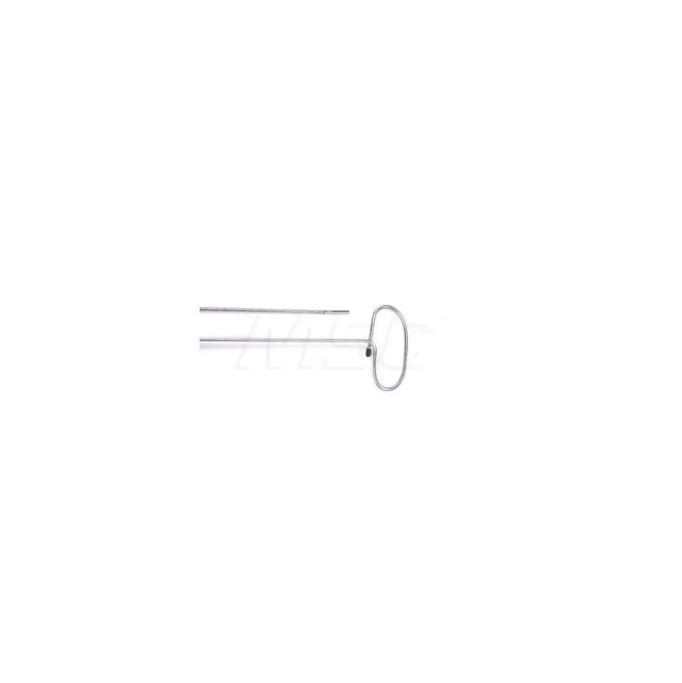 3-3/4" Long, 12-24 Male, Aluminum T-Bar Brush Handle