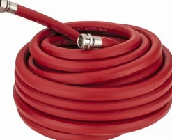 50' Long, 5/8" Male x Female GHT, -40 to 200°F, Rubber High Temp & High Pressure Hose