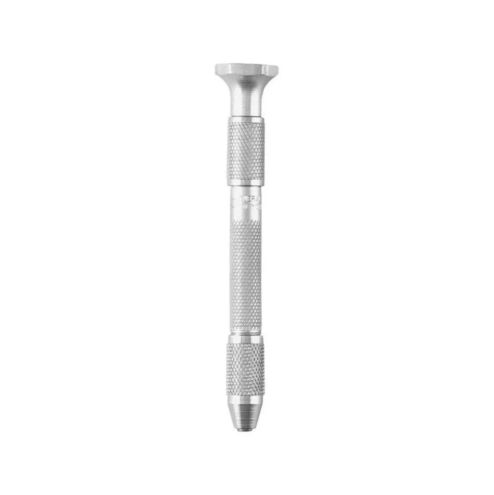 4" Long, 3.2mm Capacity, Hand Drill with Swivel Head Pin Vise