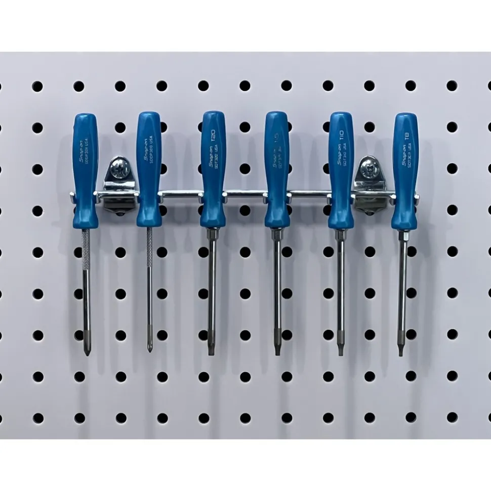 1-13/32" Long Multi-Prong Tool/Wrench Holder Pegboard Hook