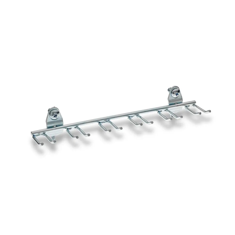 1-13/32" Long Multi-Prong Tool/Wrench Holder Pegboard Hook