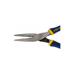 Long Nose Plier: 1-25/32" Jaw Length, Side Cutter