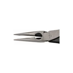 Long Nose Plier: 2-5/16" Jaw Length, Side Cutter