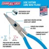 Long Nose Plier: 2-23/64" Jaw Length, Side Cutter