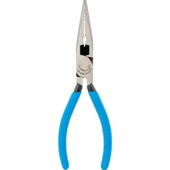 Long Nose Plier: 2-5/64" Jaw Length, Side Cutter