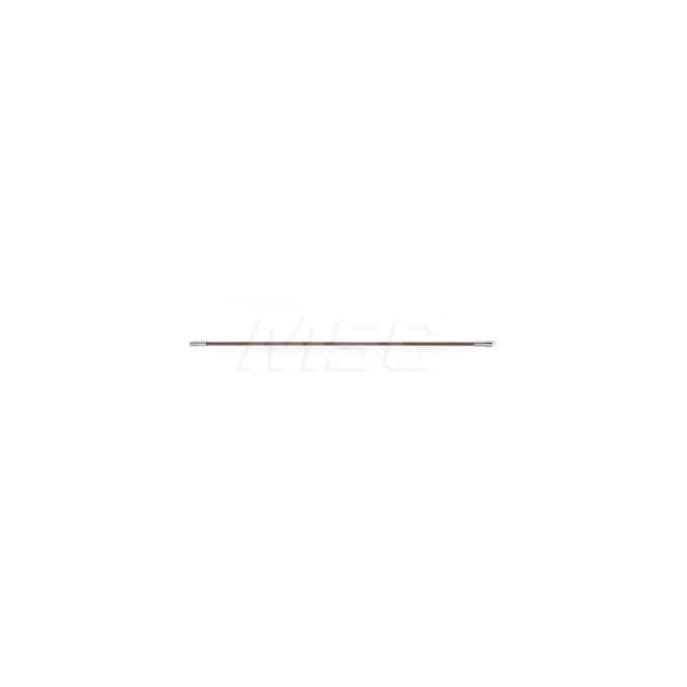 72" Long, 1/4" NPSM Female, Fiberglass Brush Handle Extension