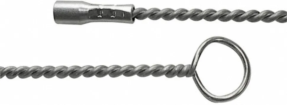 36" Long, 1/4" NPSM Female, Galvanized Steel Brush Handle Extension
