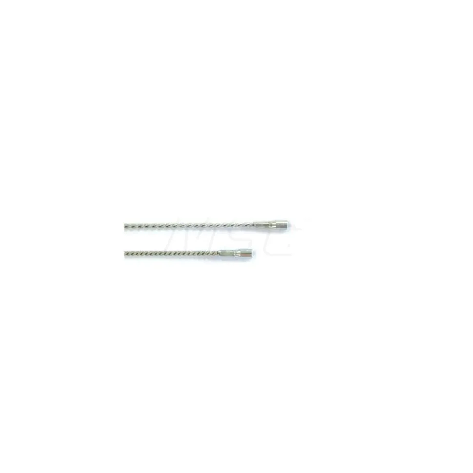 6-1/2" Long, 1/4" NPT Male, Galvanized Steel T-Bar Brush Handle