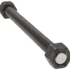 3/4-10, 9-1/2" Long, Uncoated, Steel, Fully Threaded Stud with Nut