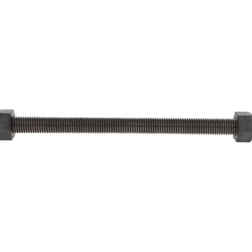 3/4-10, 11-1/4" Long, Uncoated, Steel, Fully Threaded Stud with Nut