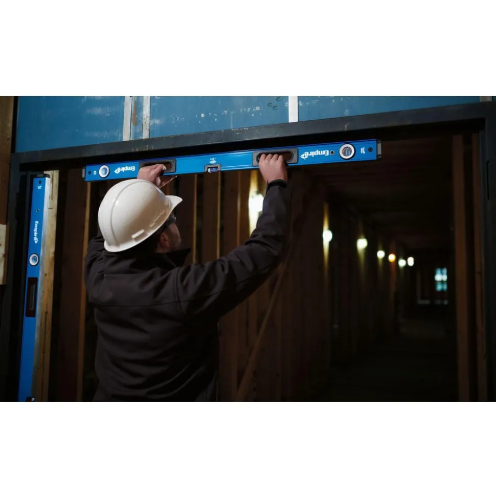 48" Long 3 Vial Box Beam Level