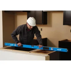 72" Long 3 Vial Box Beam Level