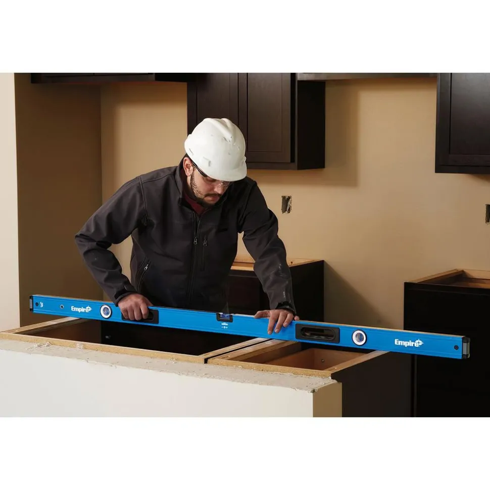 72" Long 3 Vial Box Beam Level