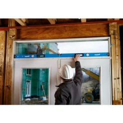 72" Long 3 Vial Box Beam Level