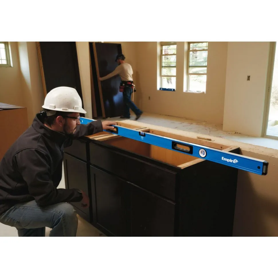 96" Long 3 Vial Box Beam Level