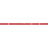 72" Long 3 Vial Box Beam Level