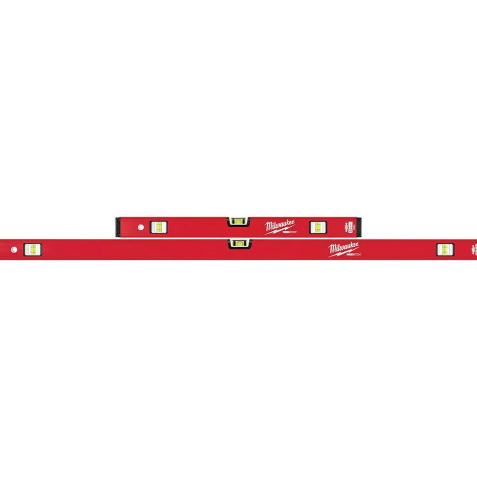 24" & 48" Long 6 Vial Box Beam Level