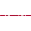 72" Long 3 Vial Box Beam Level