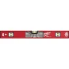 48" Long 3 Vial Box Beam Level