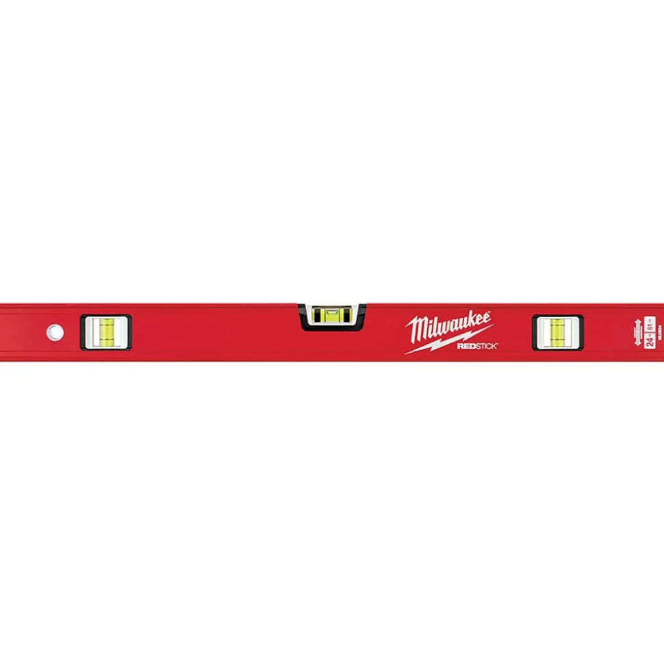 24" Long 3 Vial Box Beam Level