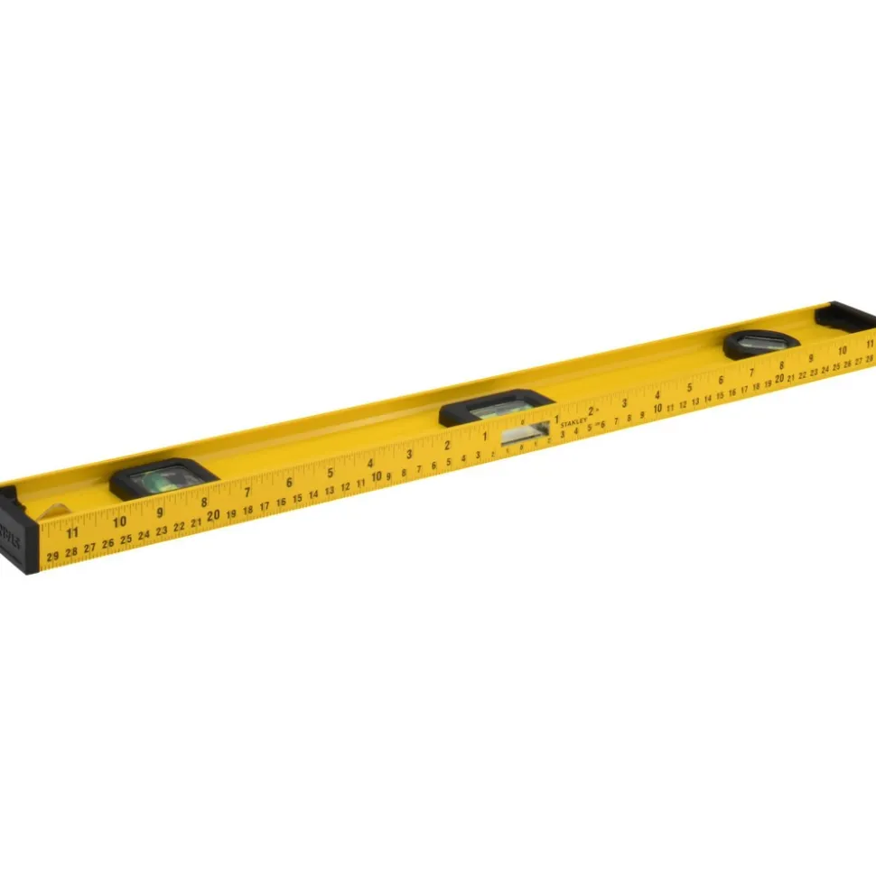 24" Long 3 Vial I-Beam Level