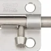 2-1/2" Long, 1-1/2" Wide Barrel Bolts