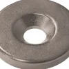 3/4" Long x 3/4" Dia x 1/8" High, 1 Mounting Hole, 12 Poles, Ring Neodymium Rare Earth Holding Magnet