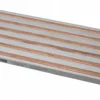 12" Long x 3-3/4" High, Beaded Connection Copper Tube Cold Plate